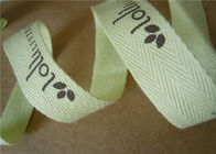 Light Weight Cotton Webbing Tape Woven Jacquard Ribbon Printing Colored